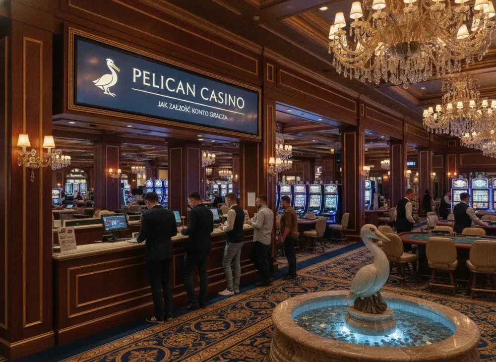 Pelican casino register - jak założyć konto gracza